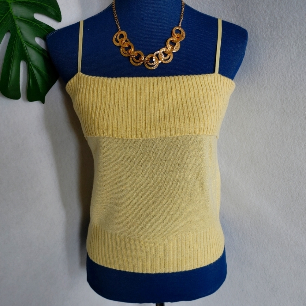 Dolce Vita Sweater Tube Top w/ Straps